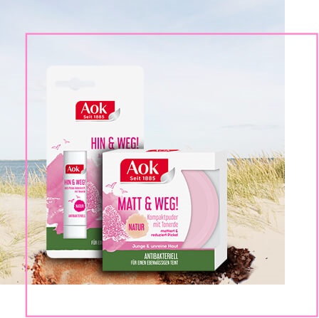 AOK- weisser Tee Produkte